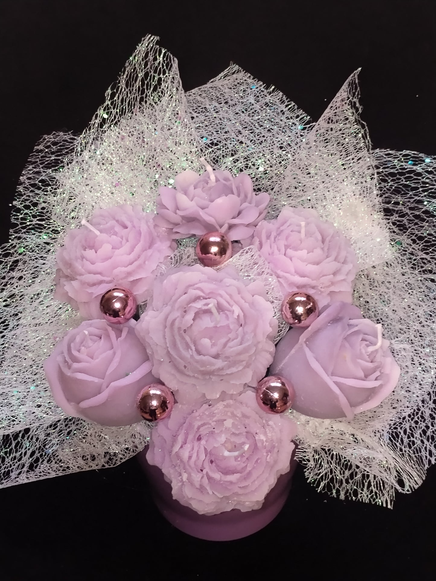 Bouquet de Roses & Pivoine