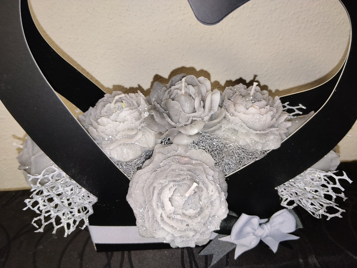 Bouquet de Roses & Pivoine
