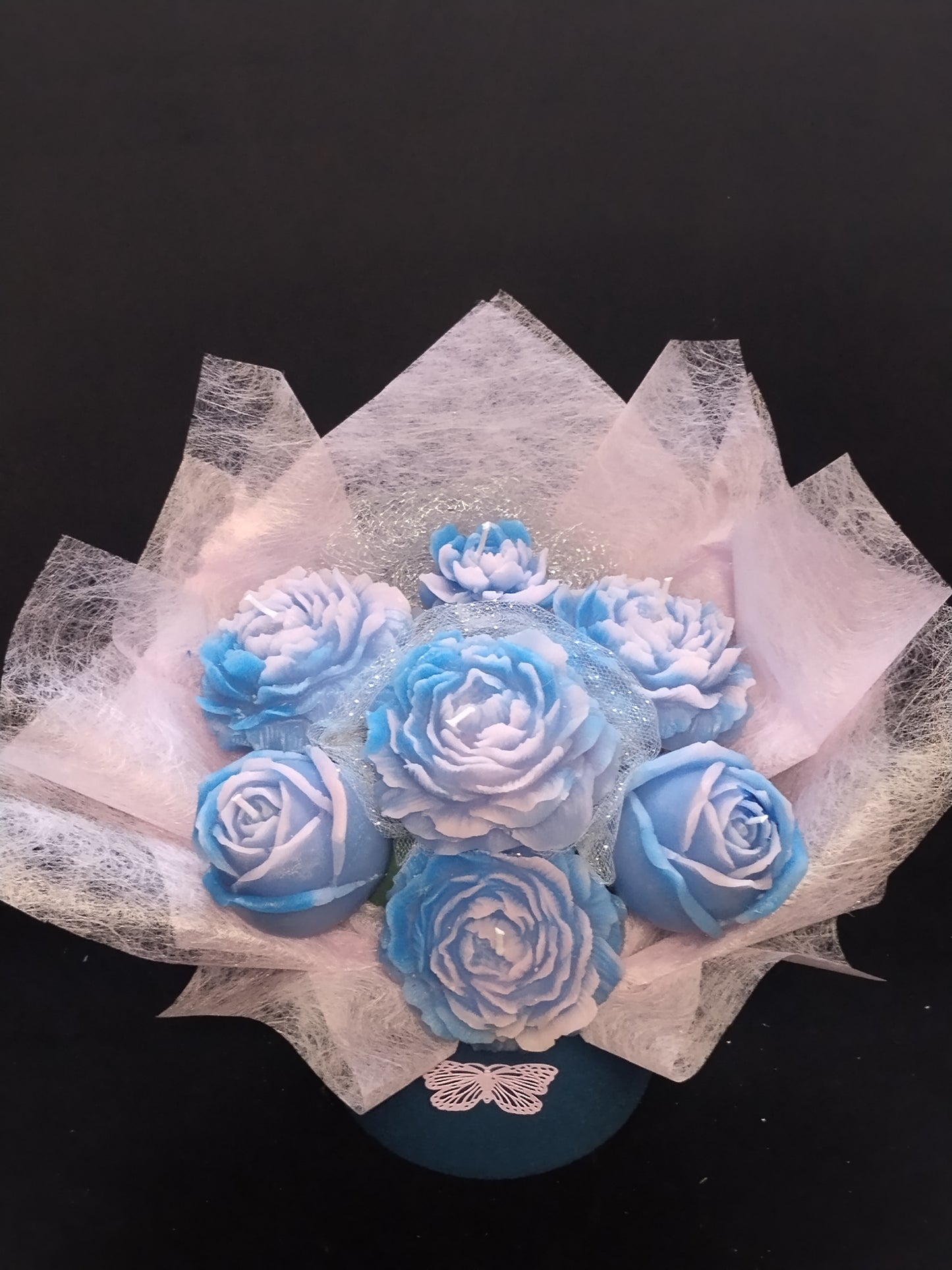 Bouquet de Roses & Pivoine