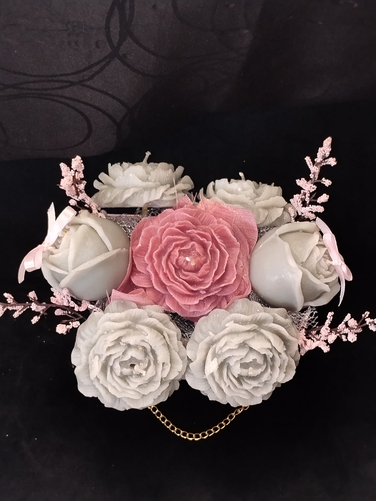 BOUQUET ROSE & PIVOINE