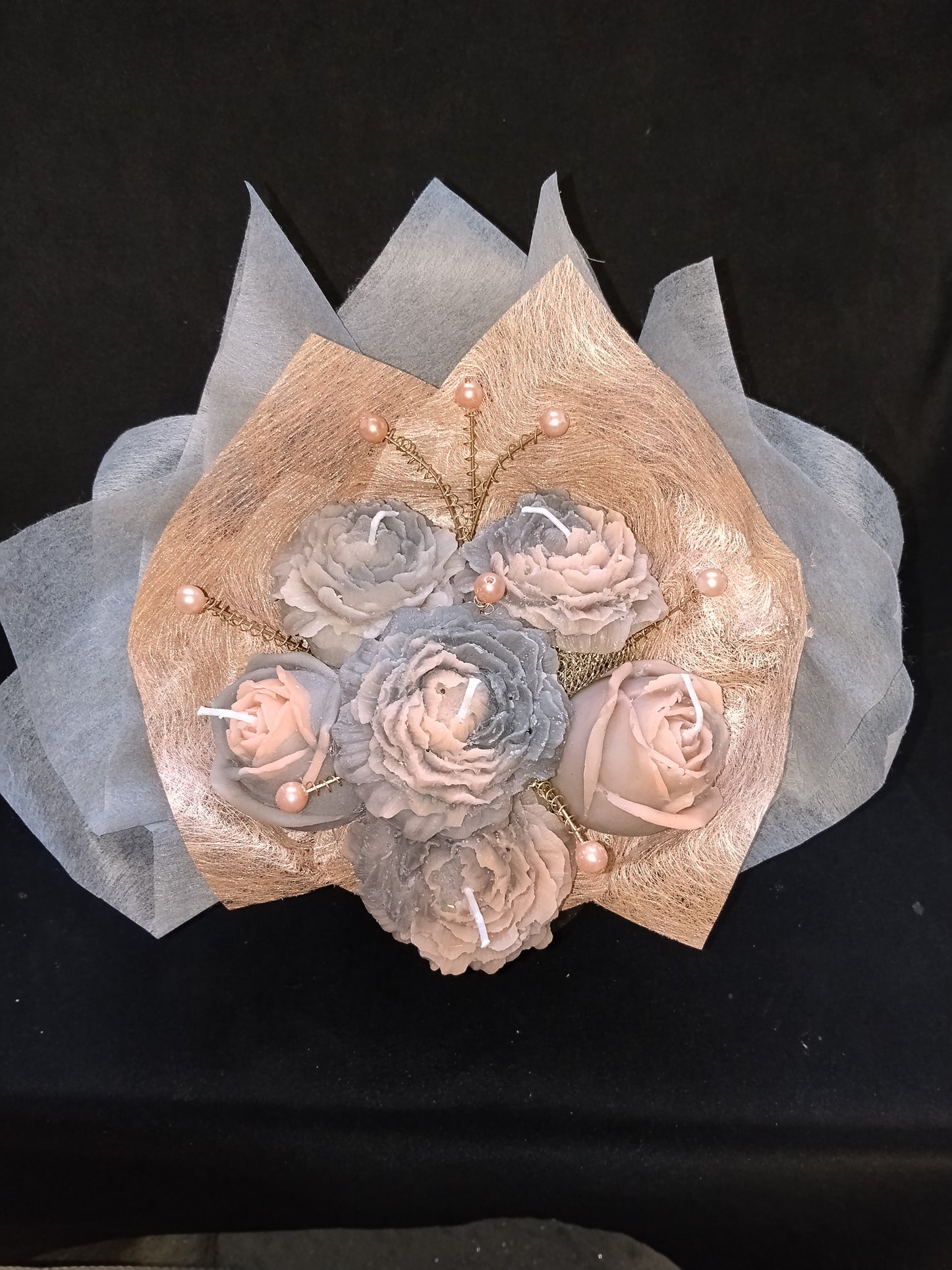 Bouquet de Roses & Pivoine