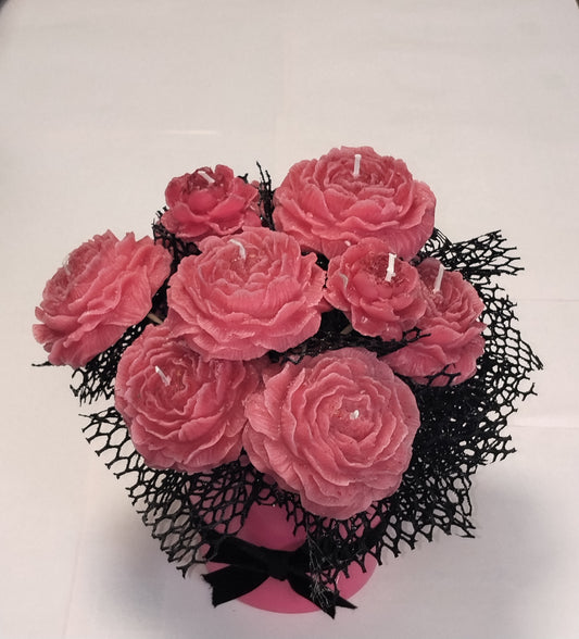 Bouquet de Roses & Pivoine