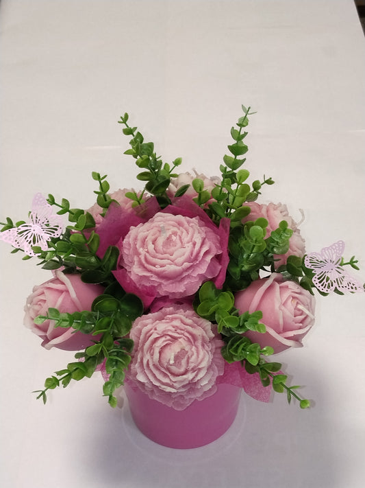 Bouquet de Roses & Pivoine