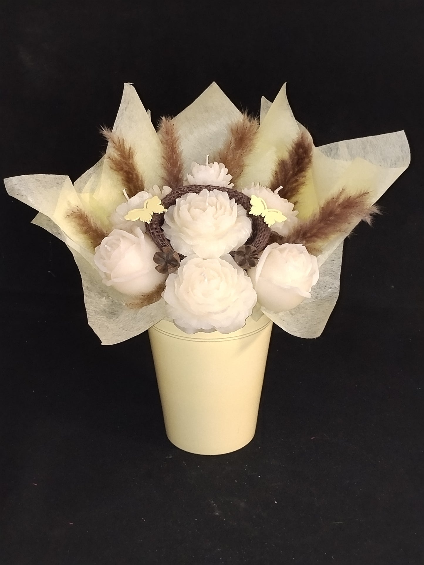 Bouquet rose & pivoine