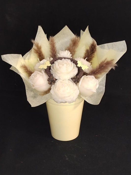 Bouquet rose & pivoine