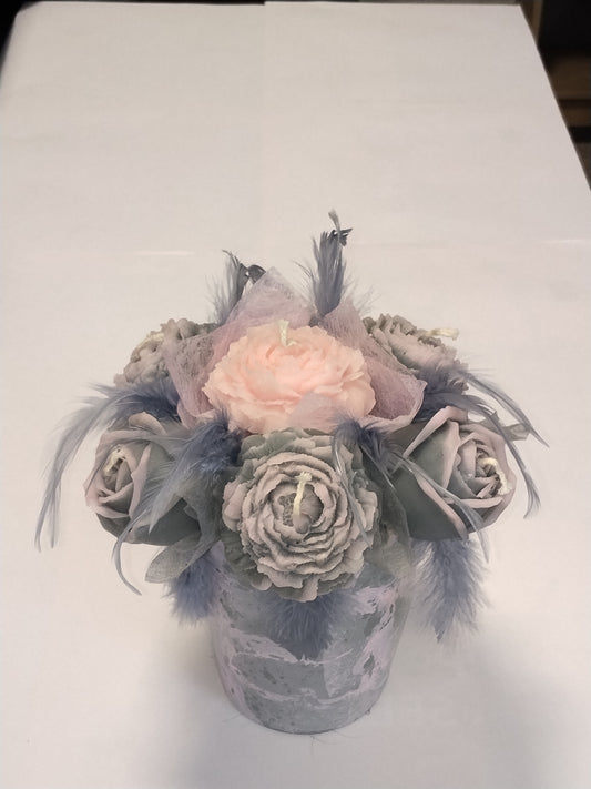 Bouquet de Roses & Pivoine
