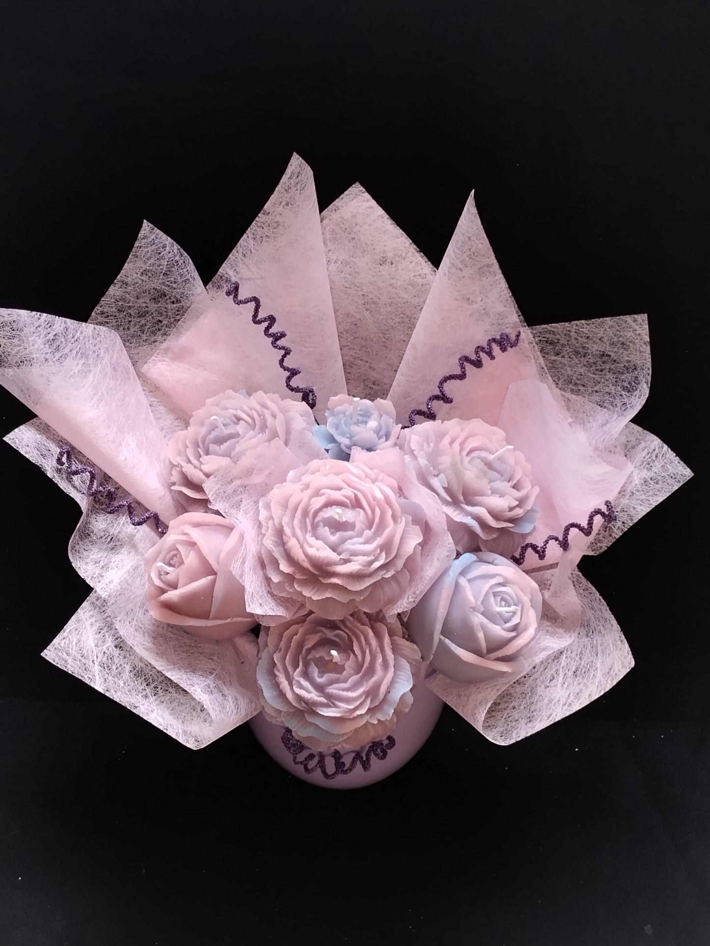 Bouquet de Roses & Pivoine