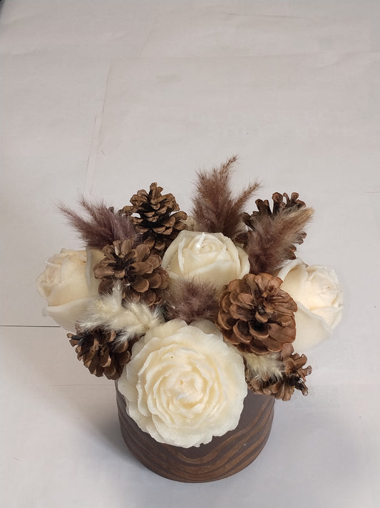 Bouquet de Roses & Pivoine
