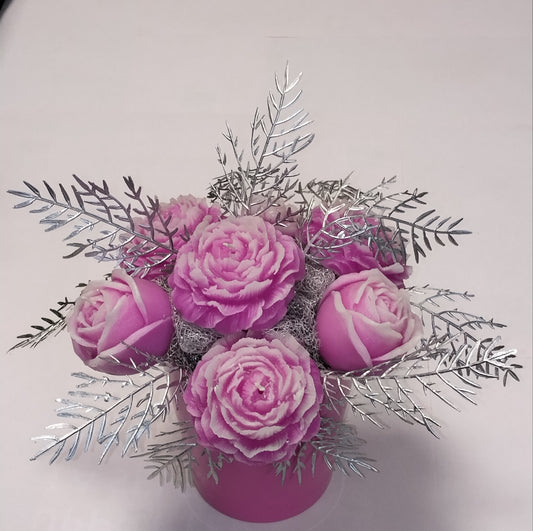 Bouquet de Roses & Pivoine