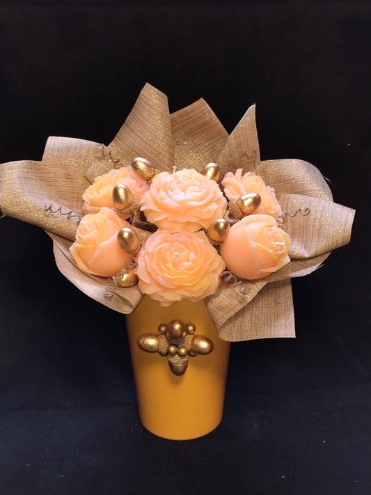 Bouquet de Roses & Pivoine