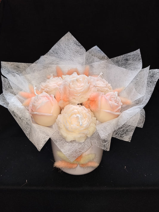 Bouquet de Roses & Pivoine