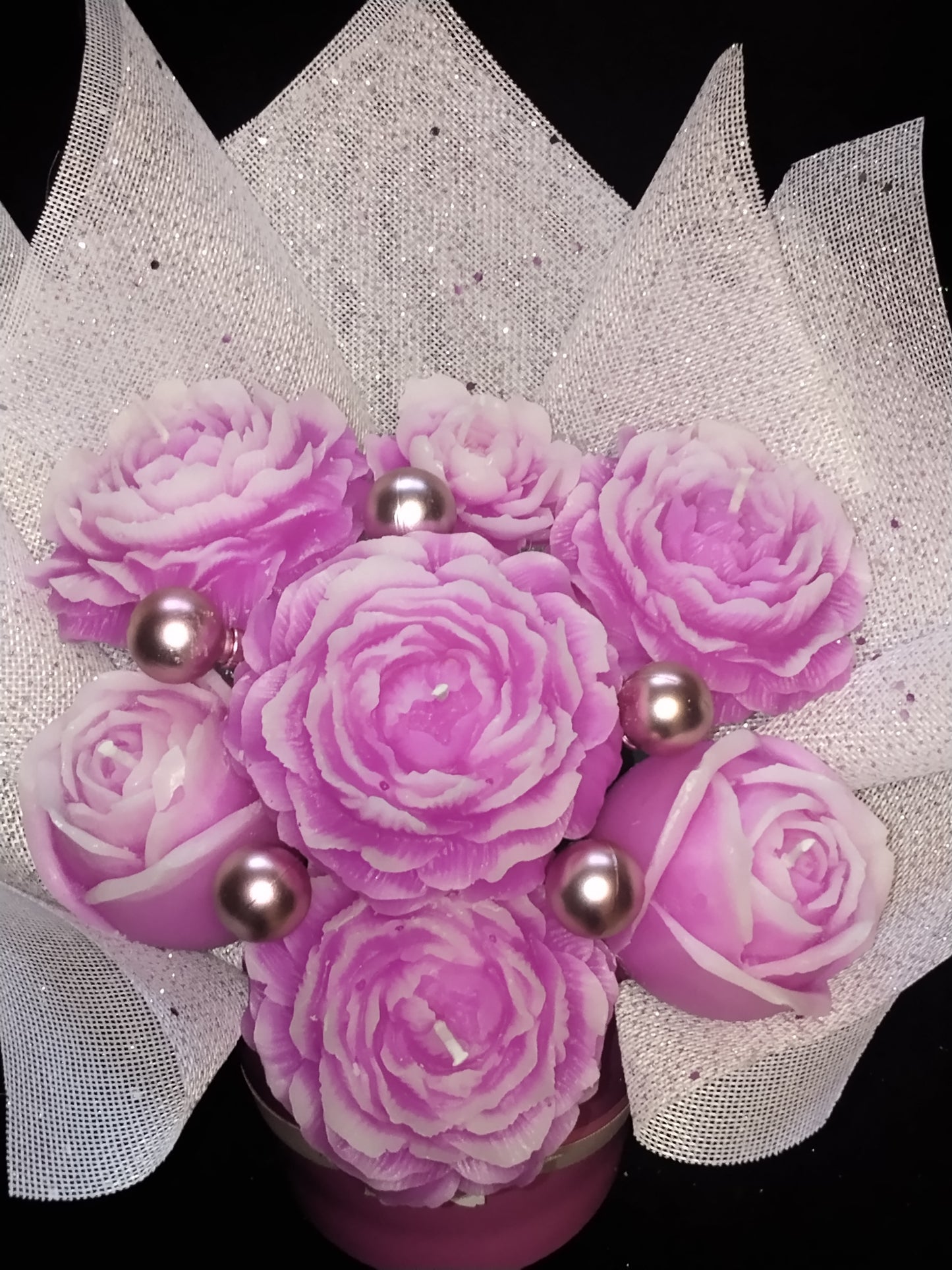 Bouquet de Roses & Pivoine