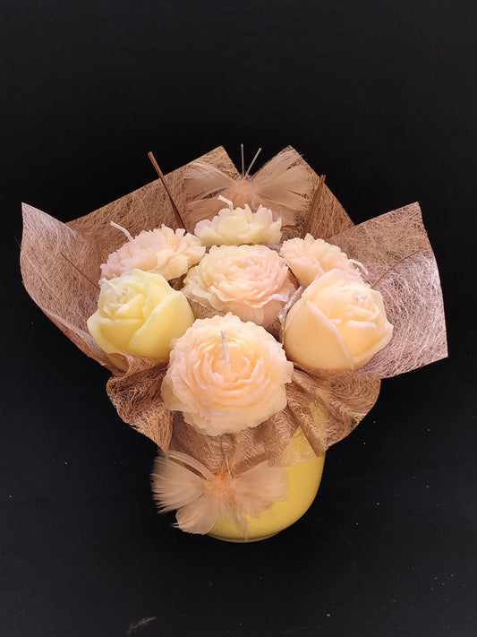 Bouquet de Roses & Pivoine