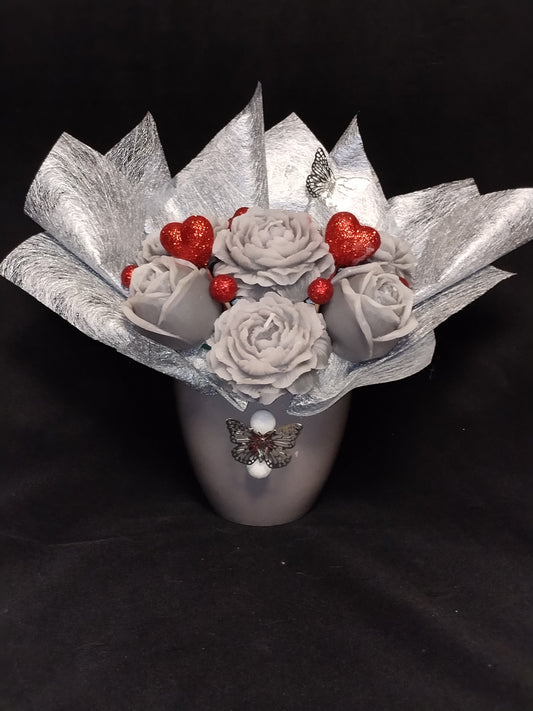 Bouquet Rose & Pivoine