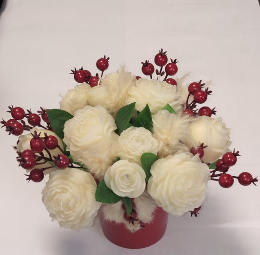 Bouquet de Roses & Pivoine