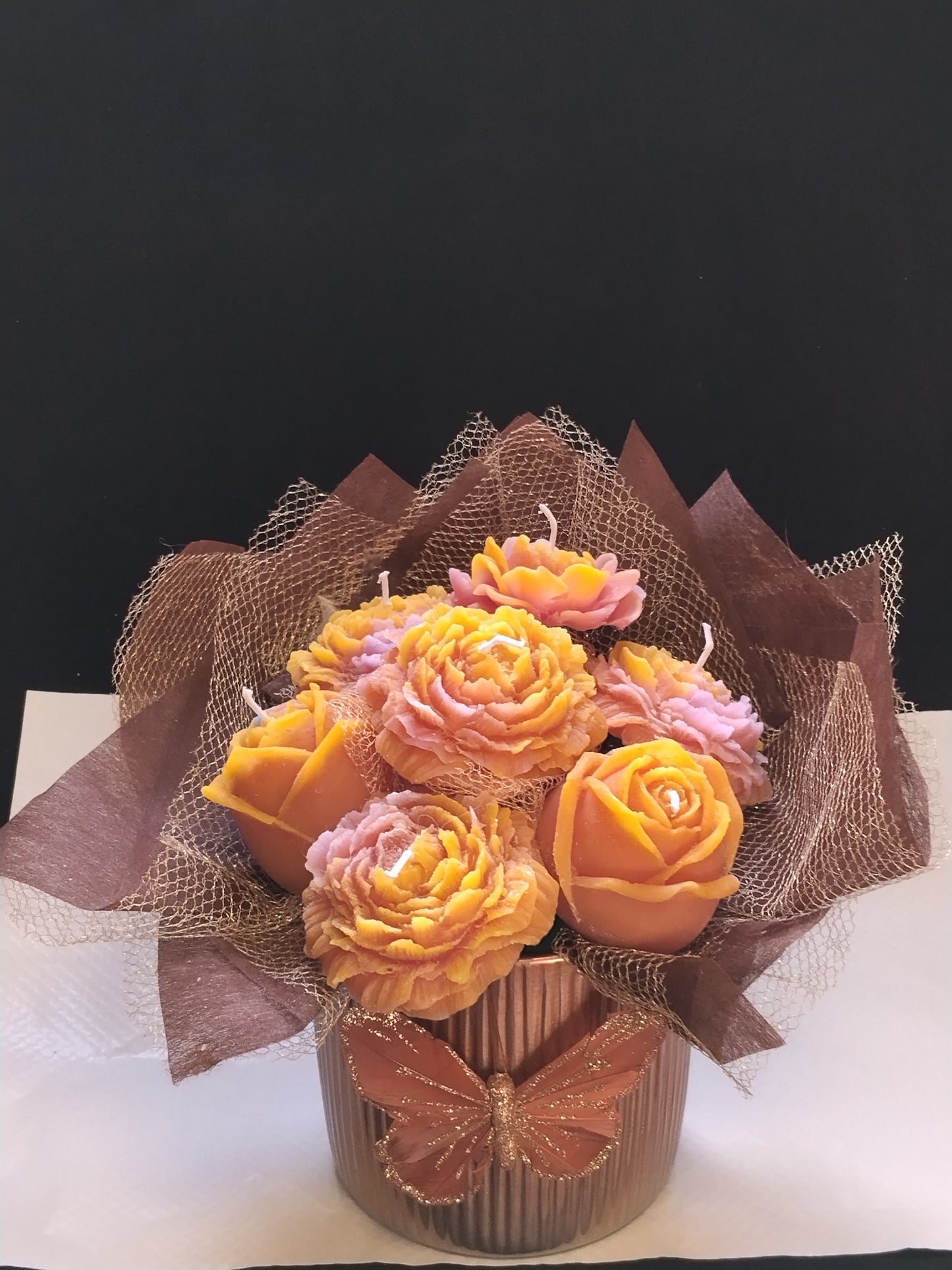 Bouquet de Roses & Pivoine