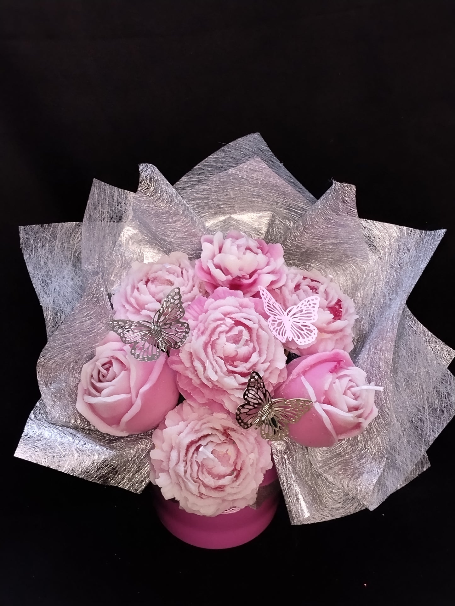 Bouquet de Roses & Pivoine