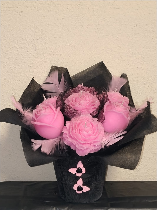 Bouquet de Roses & Pivoine