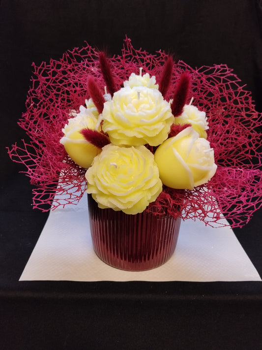 Bouquet de Roses & Pivoine