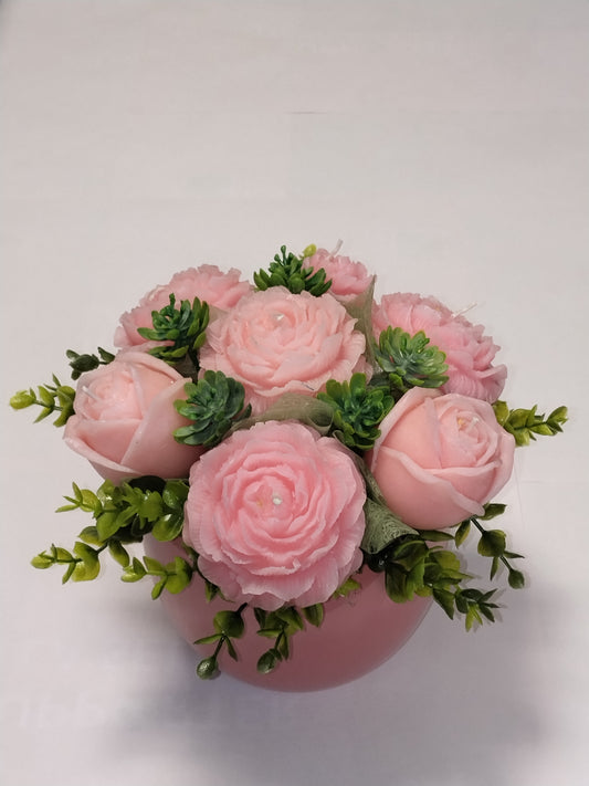 Bouquet de Roses & Pivoine