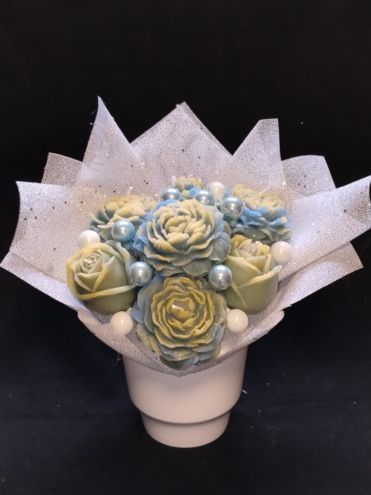 Bouquet de Roses & Pivoine