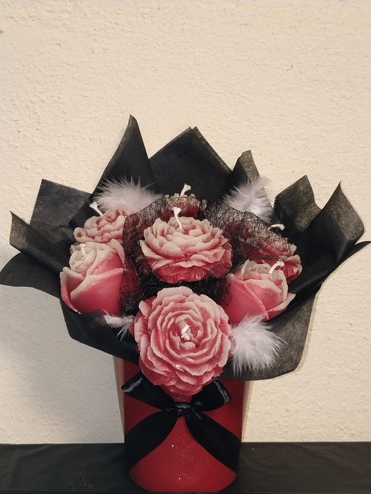 Bouquet de Roses & Pivoine