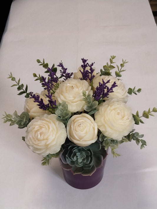 Bouquet de Roses & Pivoine