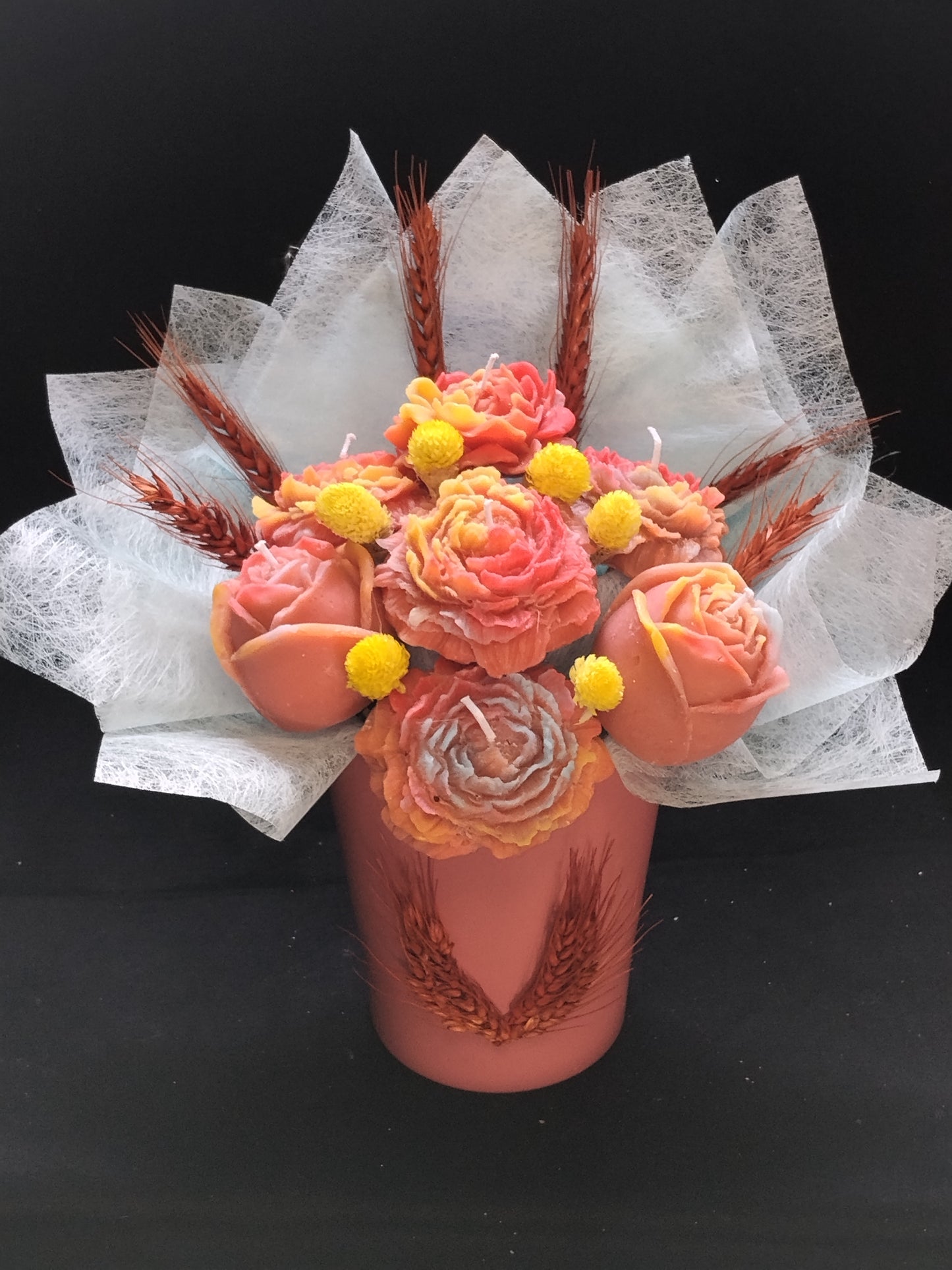 Bouquet de Roses & Pivoine