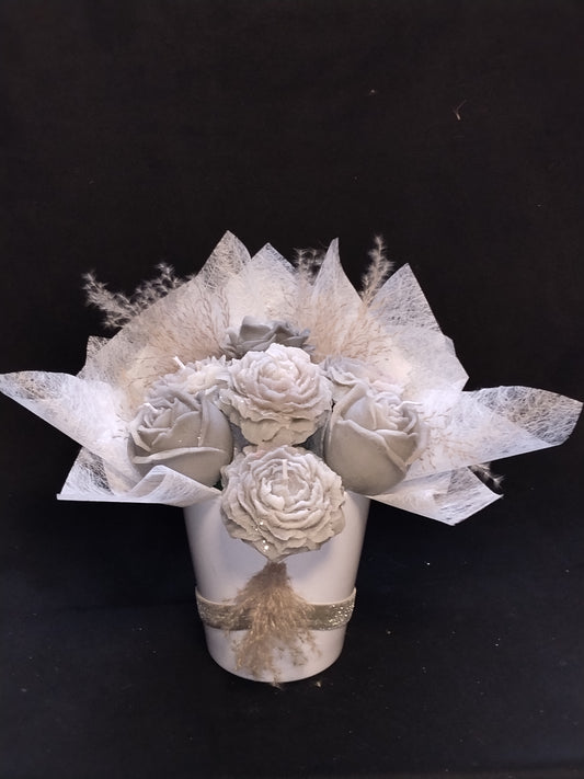 Bouquet de Roses & Pivoine