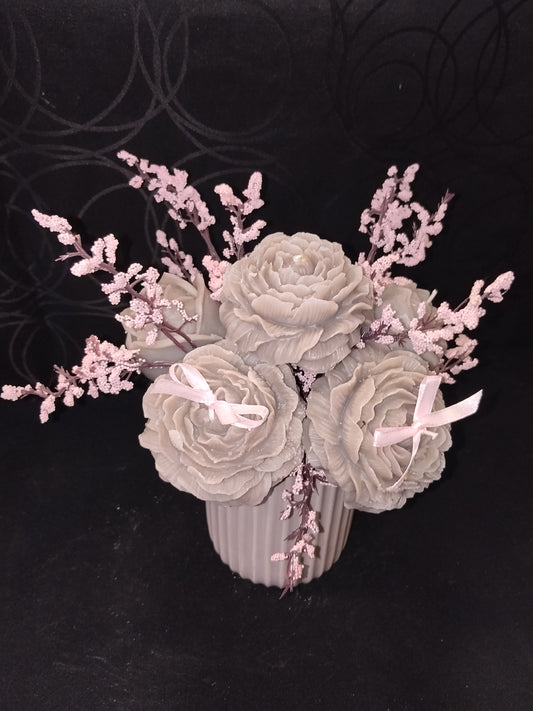 BOUQUET ROSE & PIVOINE