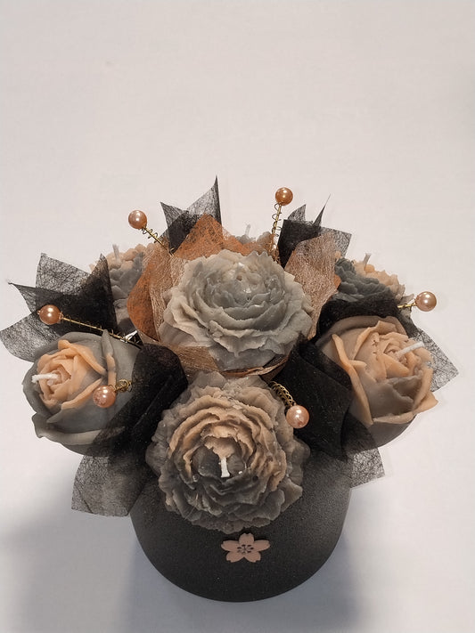 Bouquet de Roses & Pivoine