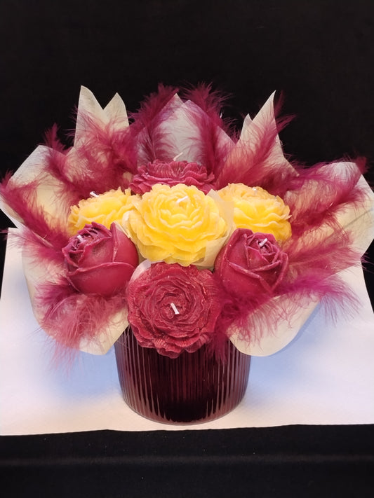 Bouquet de Roses & Pivoine