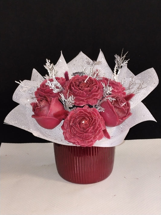 BOUQUET ROSE & PIVOINE