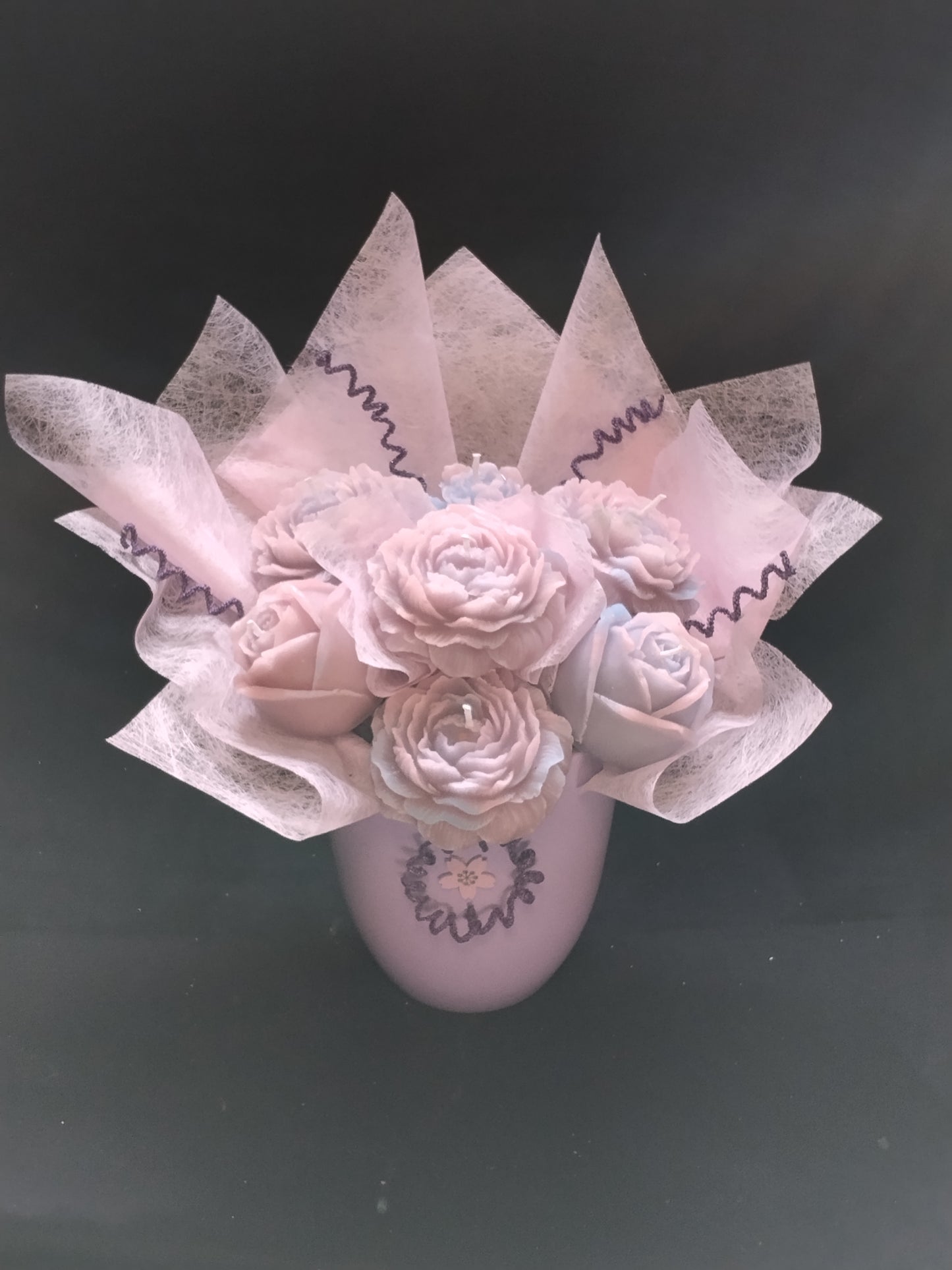 Bouquet de Roses & Pivoine