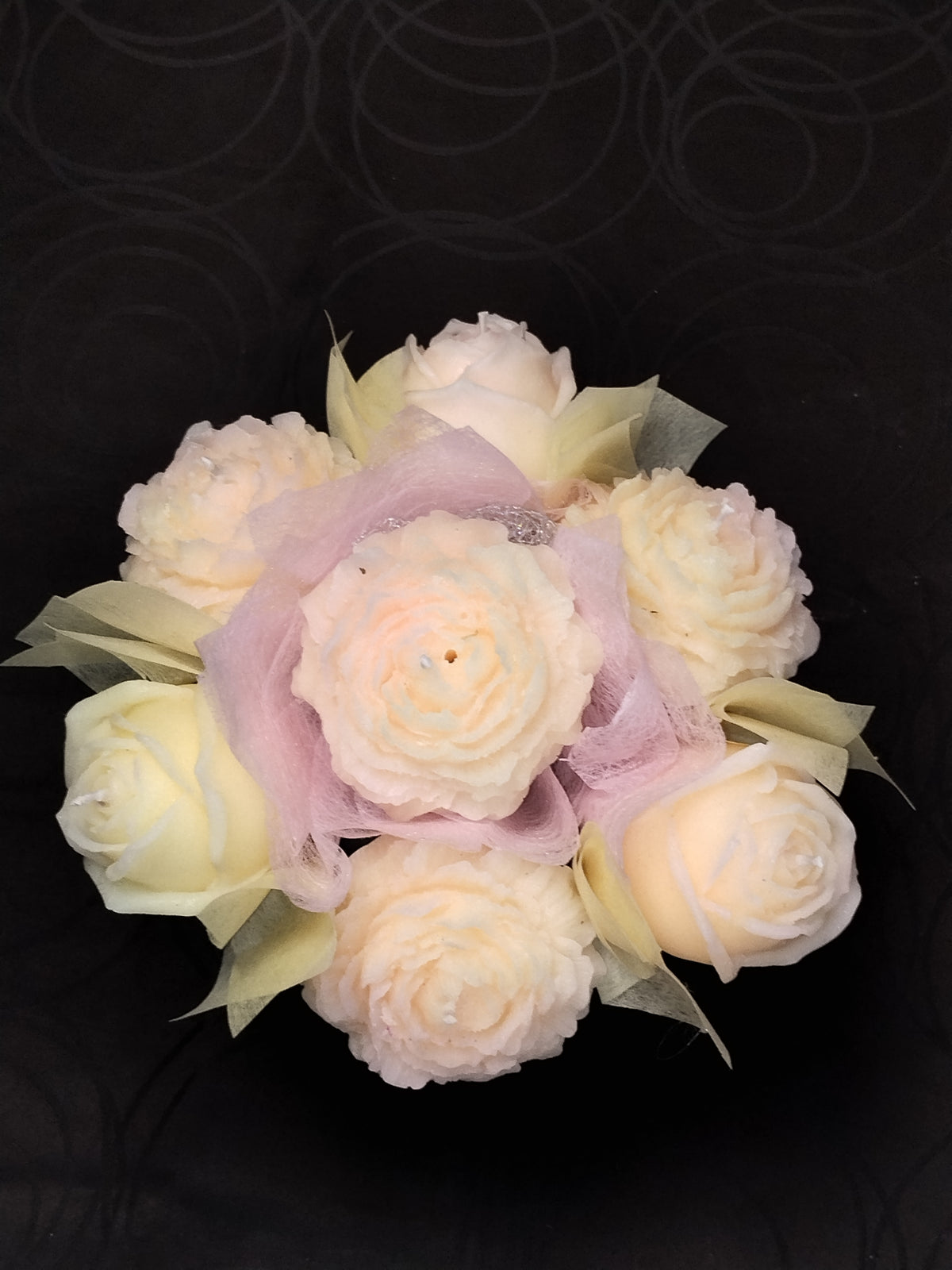 Bouquet de Roses & Pivoine