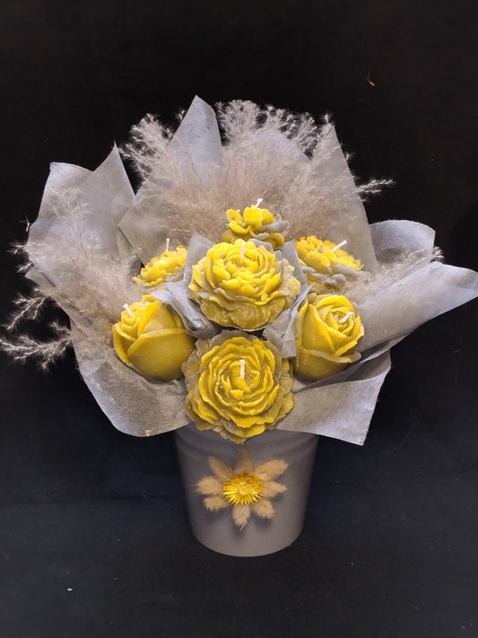 Bouquet de Roses & Pivoine