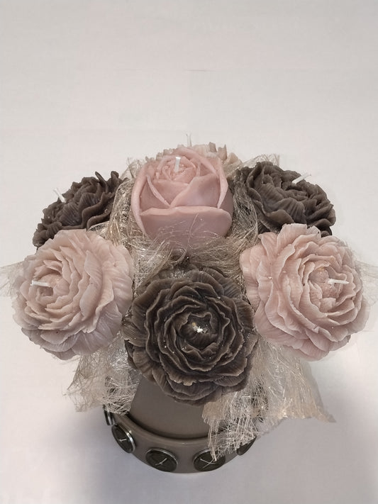Bouquet de Roses & Pivoine