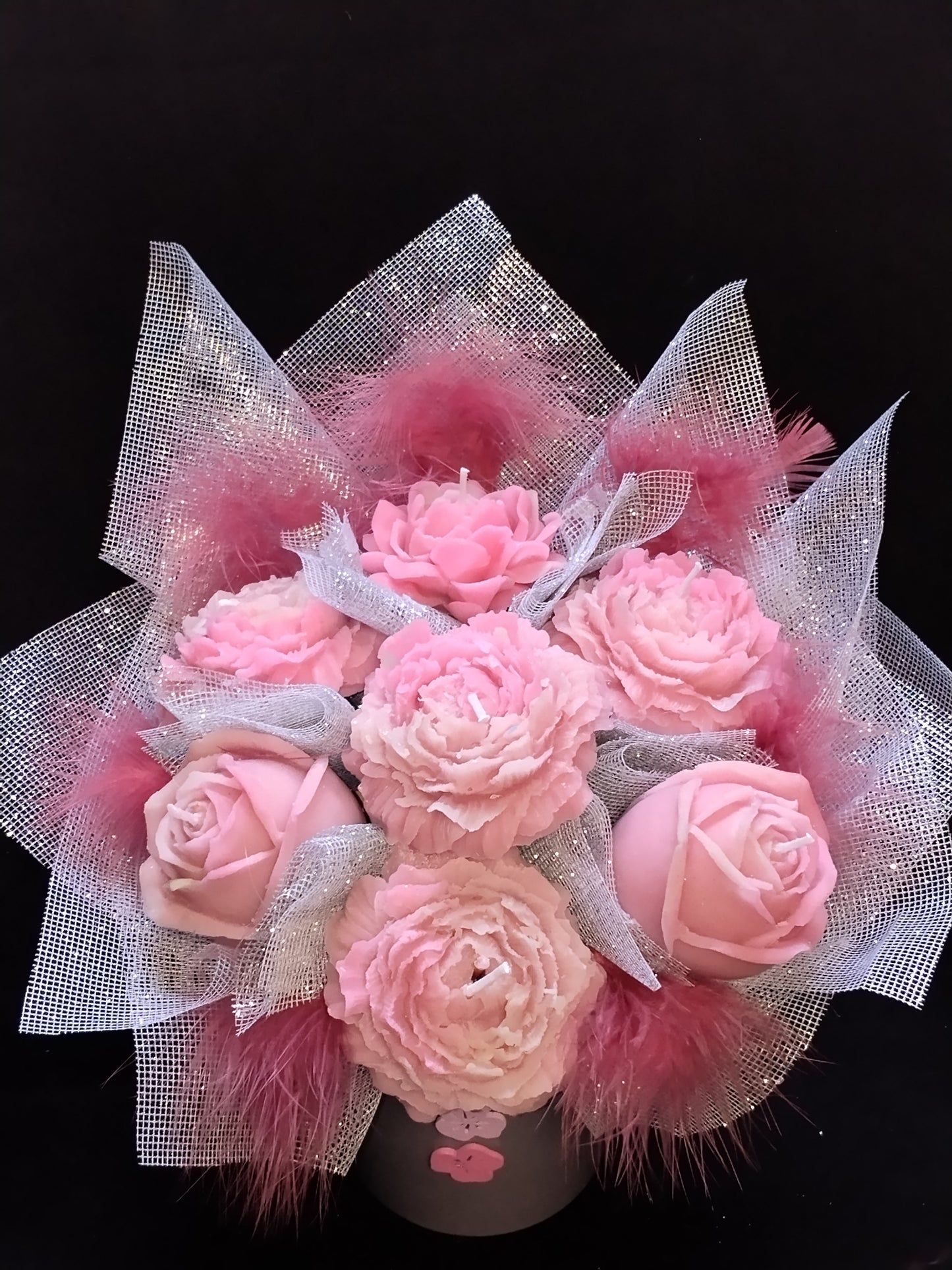 Bouquet de Roses & Pivoine