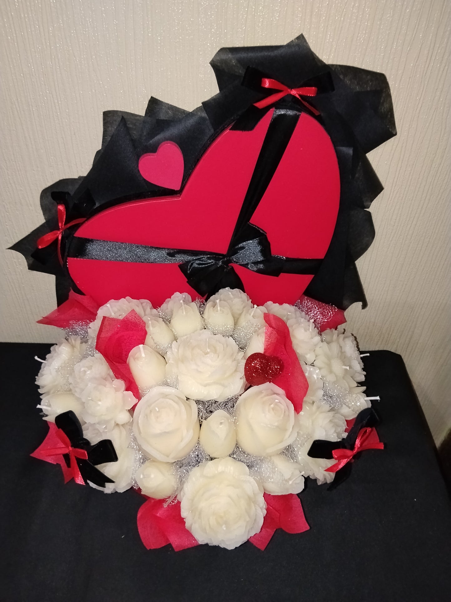 Bouquet de Roses, Pivoine, Tulipe, Marguerite