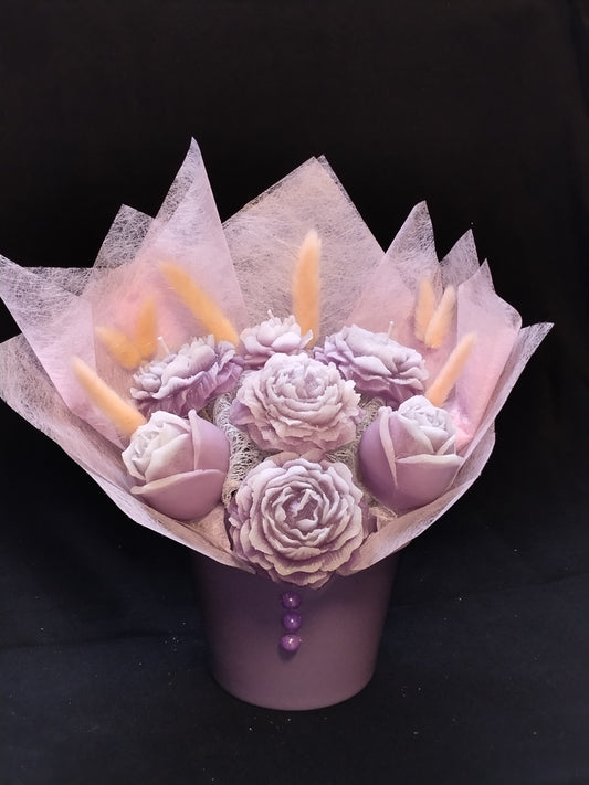 Bouquet de Roses & Pivoine