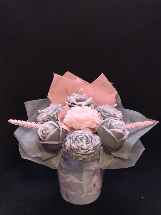 Bouquet de Roses & Pivoine