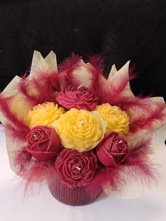 Bouquet de Roses & Pivoine