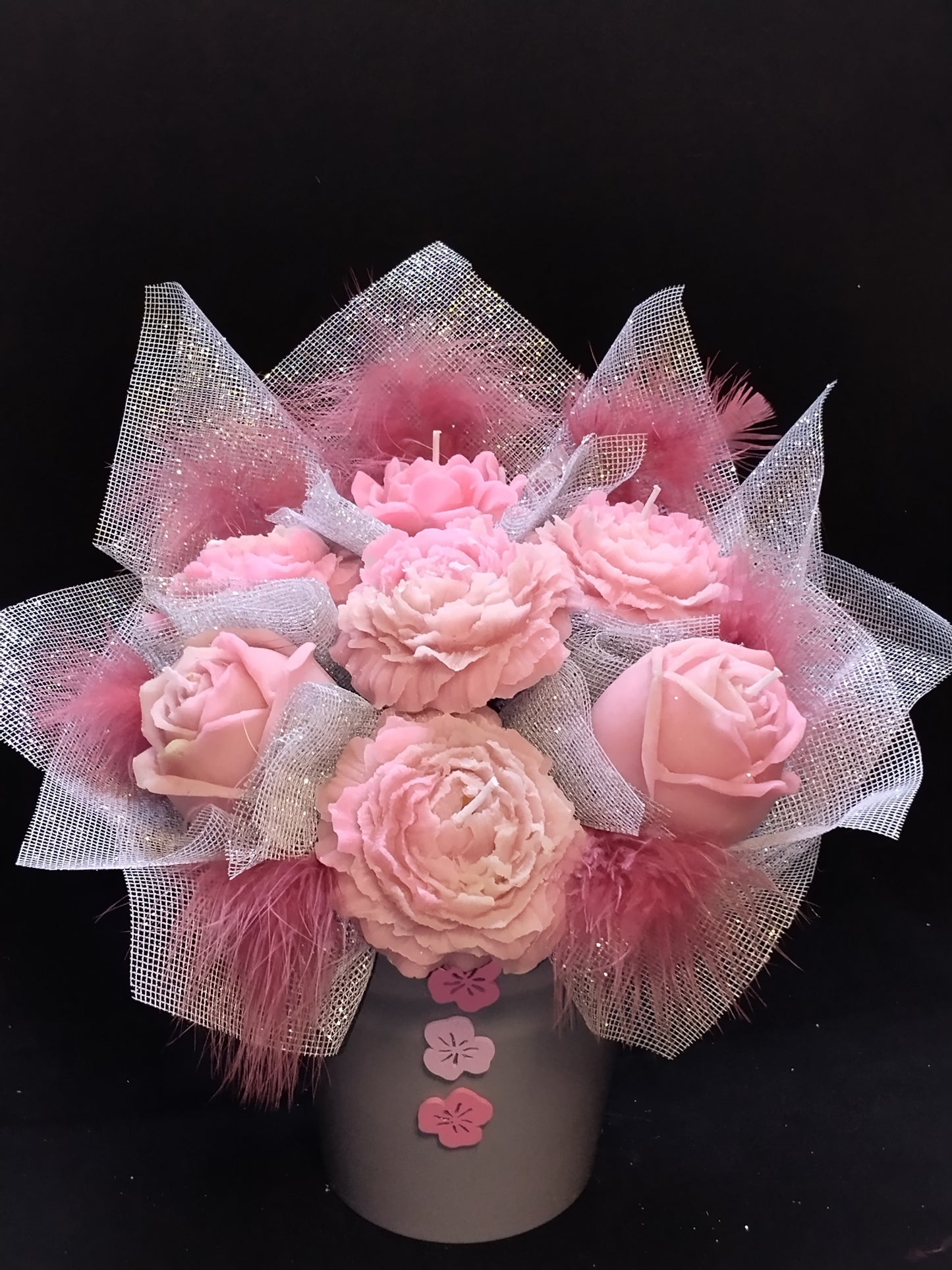 Bouquet de Roses & Pivoine