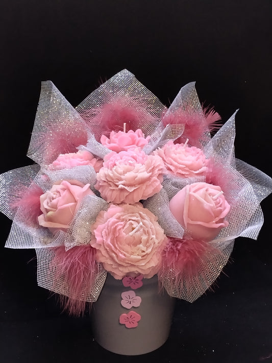 Bouquet de Roses & Pivoine