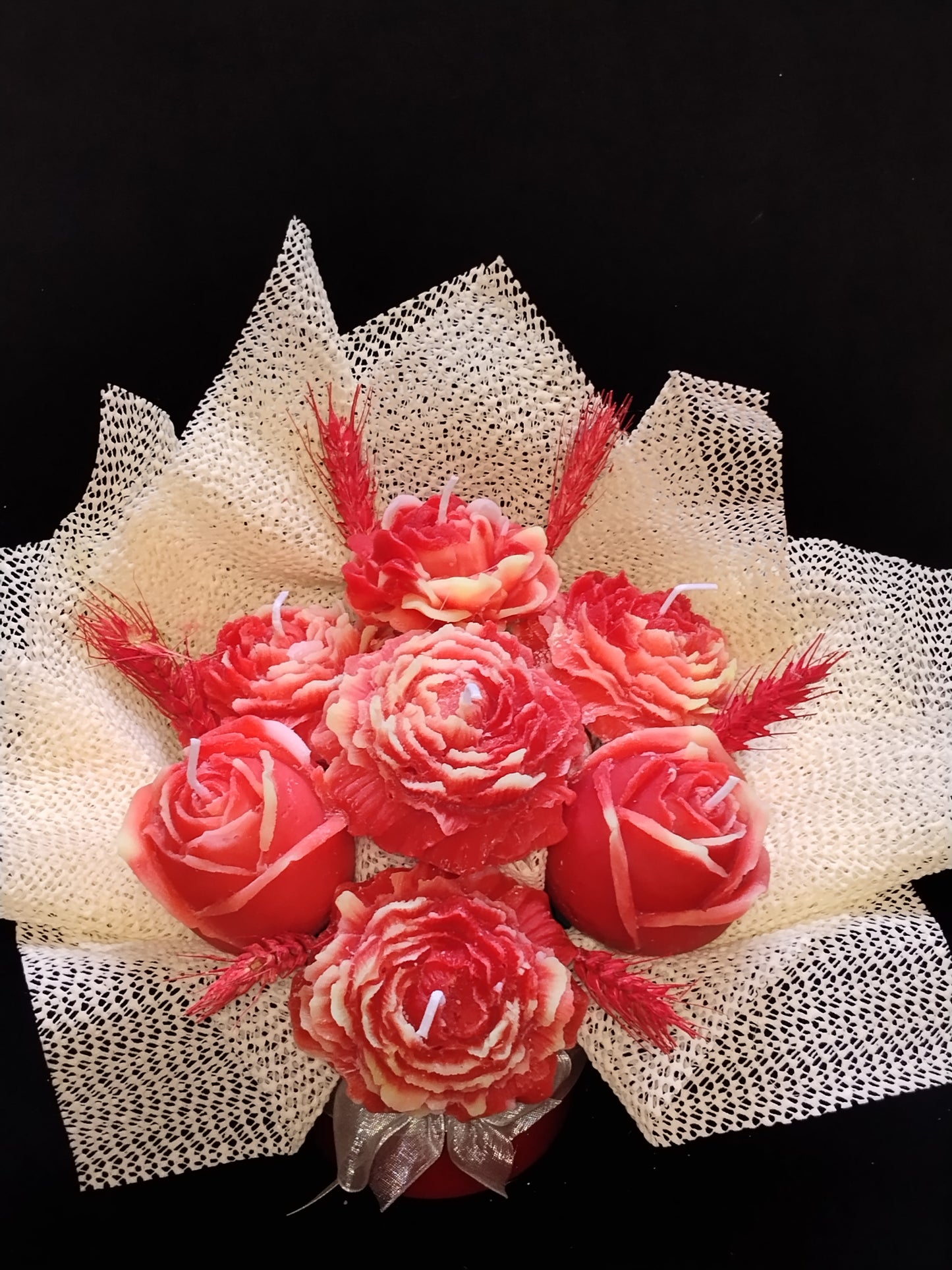 Bouquet de Roses & Pivoine