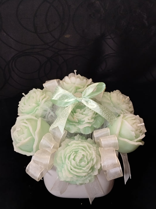 Bouquet rose & pivoine