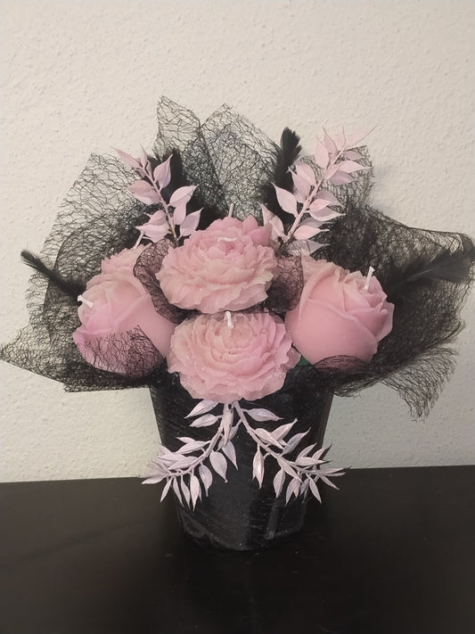 Bouquet de Roses & Pivoine