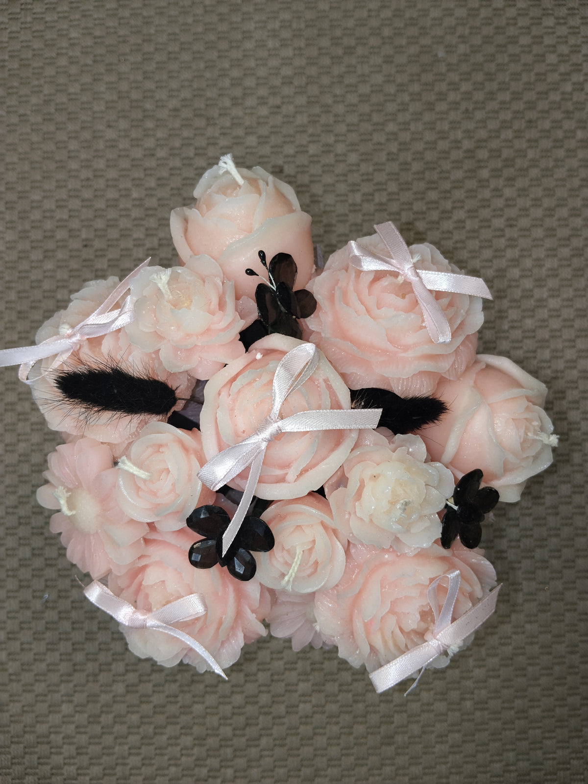 Bouquet Rose, Pivoine, Tulipe et Marguerite