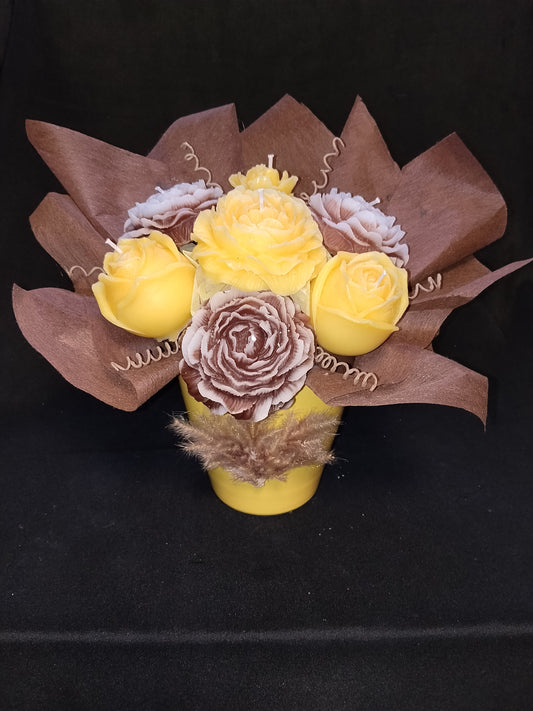 Bouquet de Roses & Pivoine