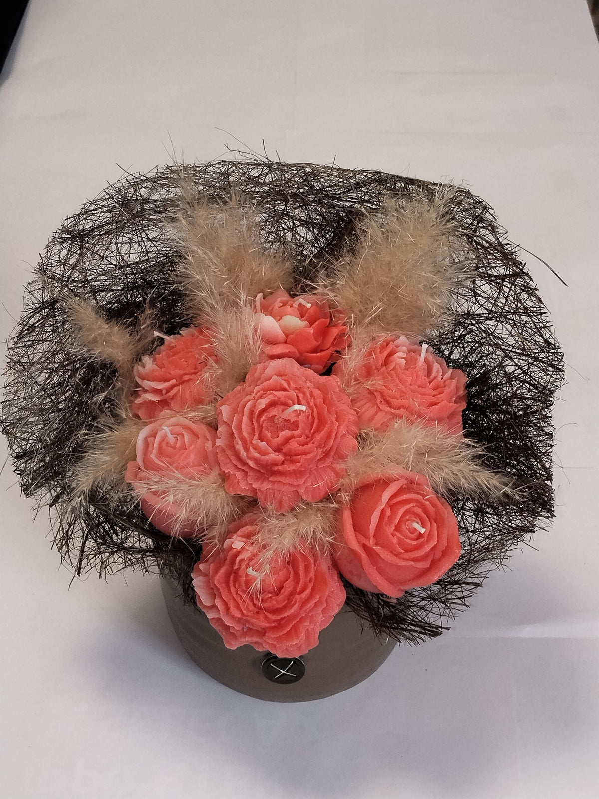 Bouquet de Roses & Pivoine